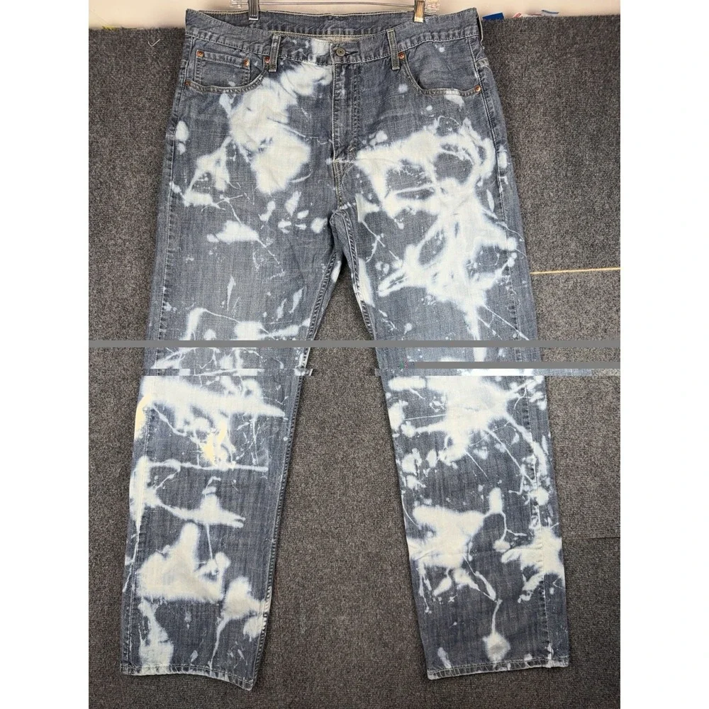 Levis 569 38x34 Custom Loose Straight Cloud Wash Y2K Baggy Skater Cambodia